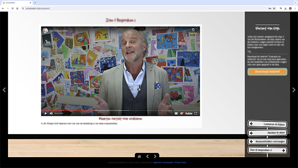 El Sitio web de la clase